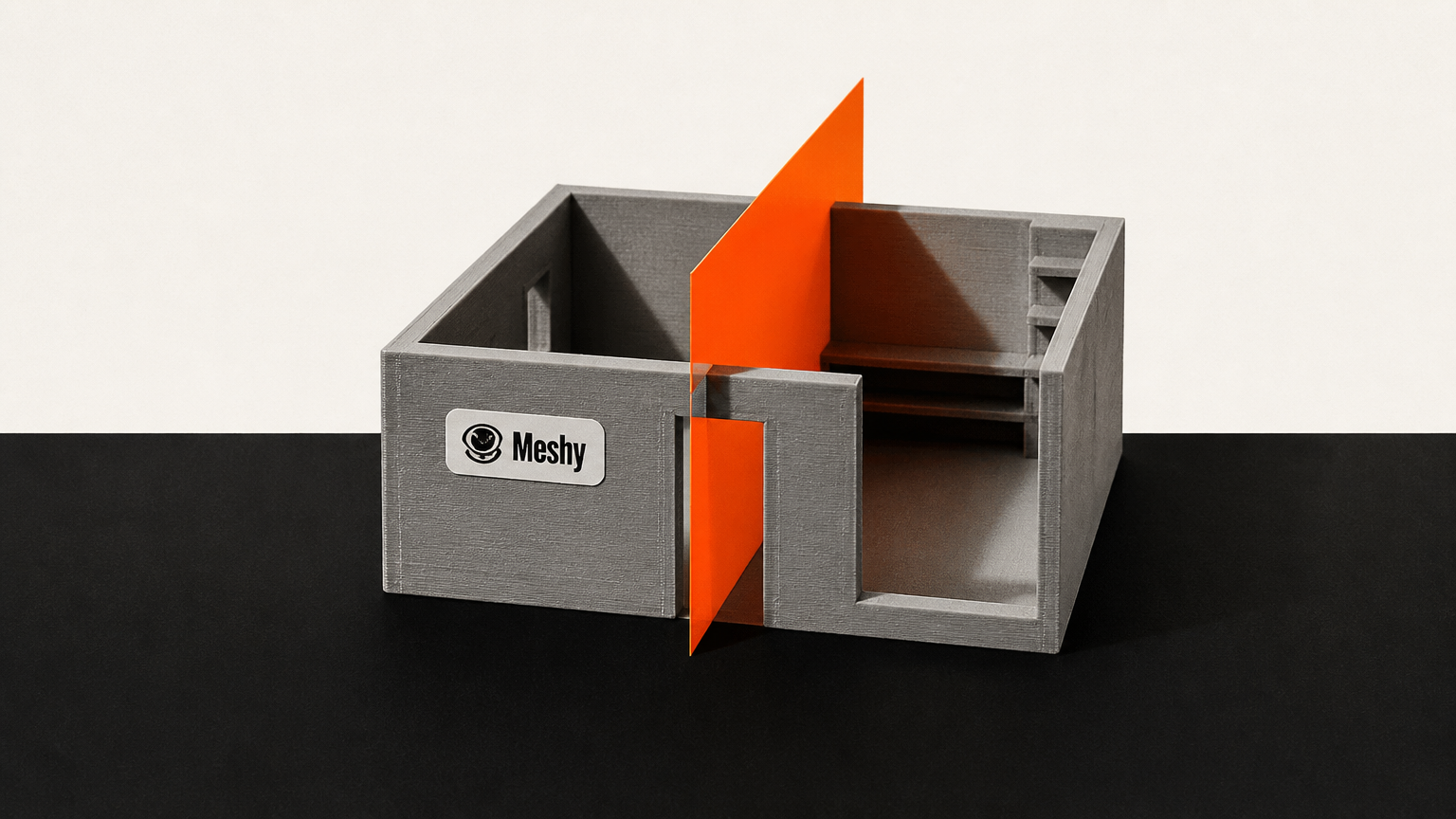 Illustration: Meshy's Mora builds a world in 3D before rendering it