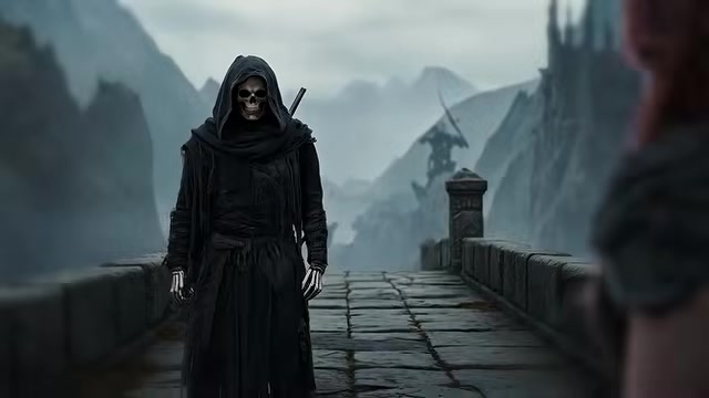 The original gatekeeper, a silent death figure