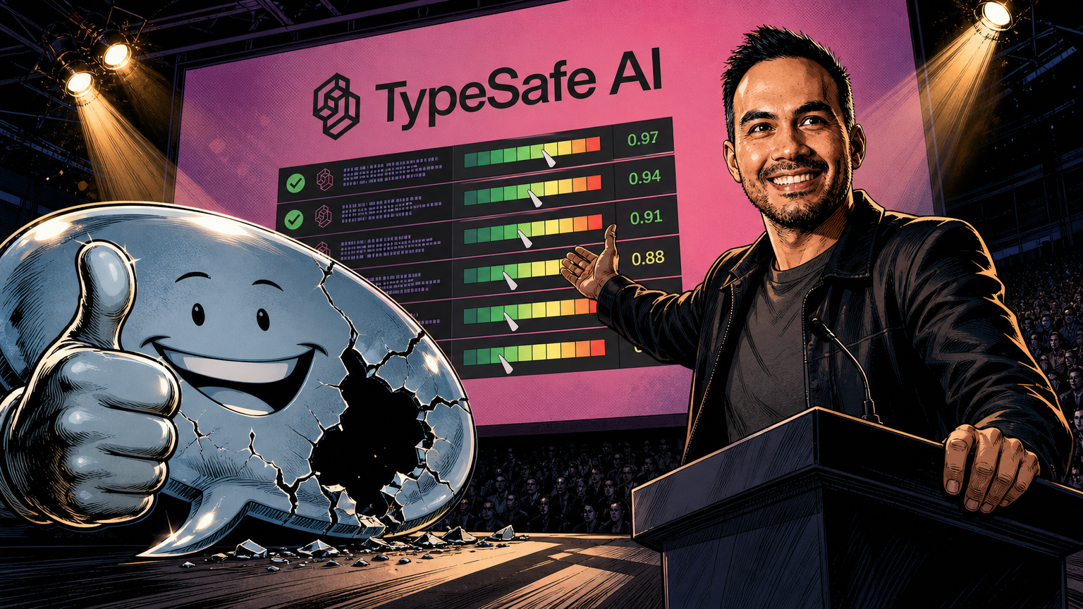Illustration: Jev's Creator on Why Your AI Assistants Can't Decide: "Overpromising Is a Feature"