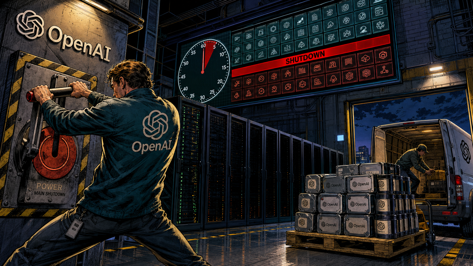 Illustration: OpenAI's Sora API Shuts Down Sept. 24: Where Its 4 Biggest Jobs Go Next