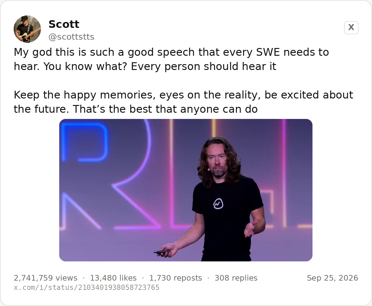 The clip post that broke containment