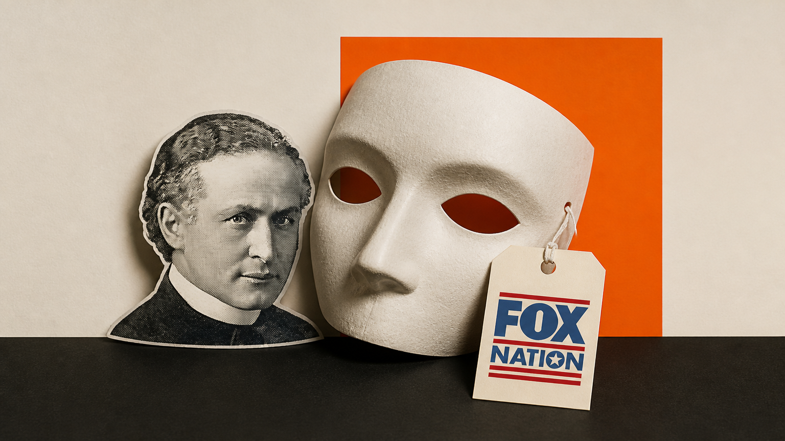 Illustration: Fox Nation's AI Houdini series runs on human actors