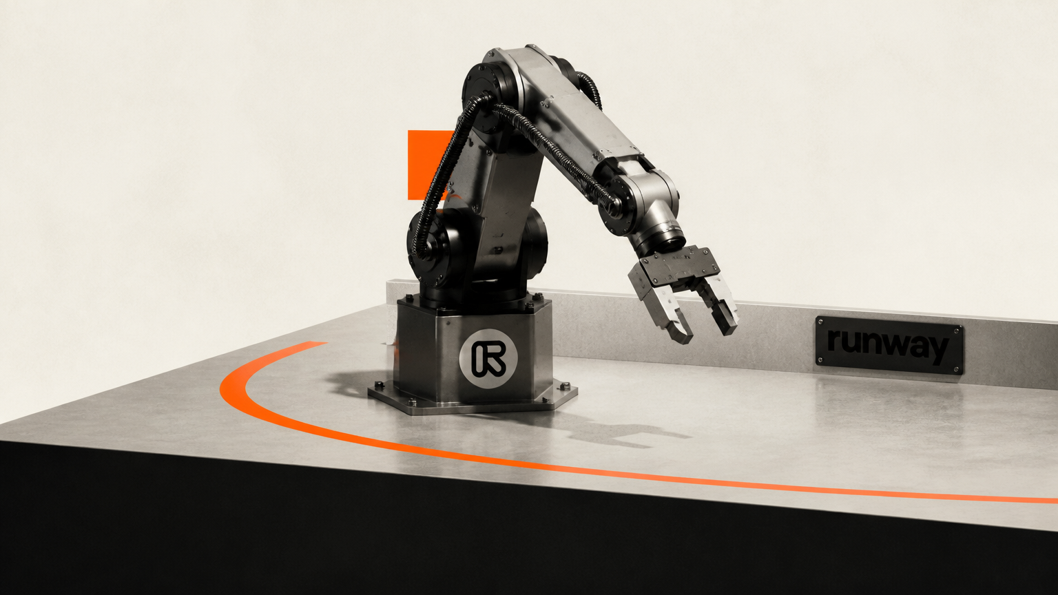 Illustration: Runway's Praxis-1 turns video pretraining into robot control