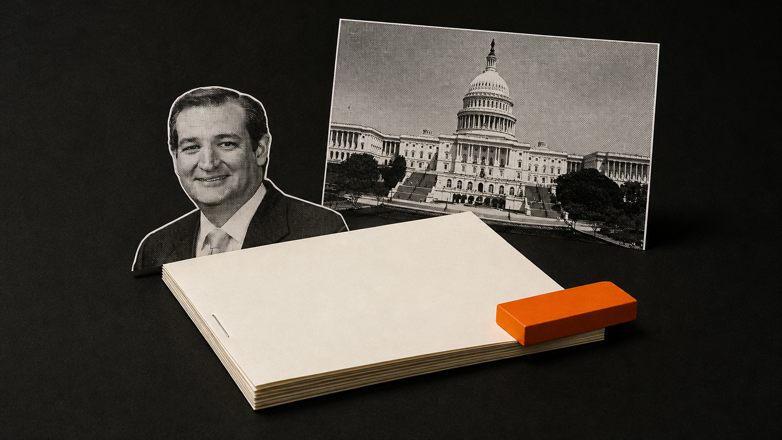 Illustration: NO FAKES Act stalls in the Senate after Cruz objects