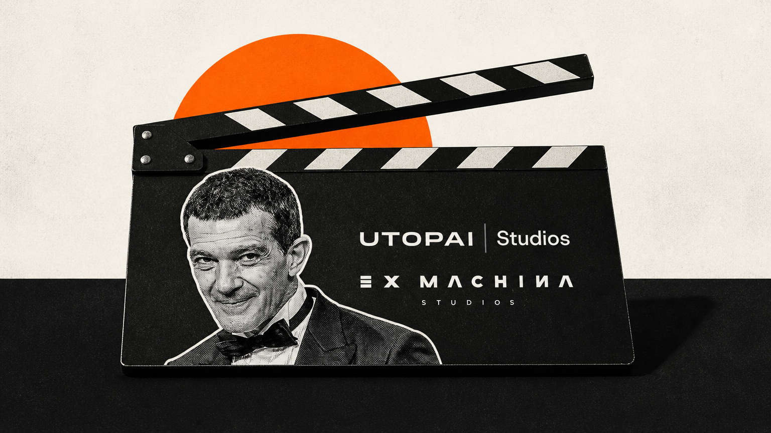 Illustration: Antonio Banderas will star in Utopai's AI-enabled film Cortés