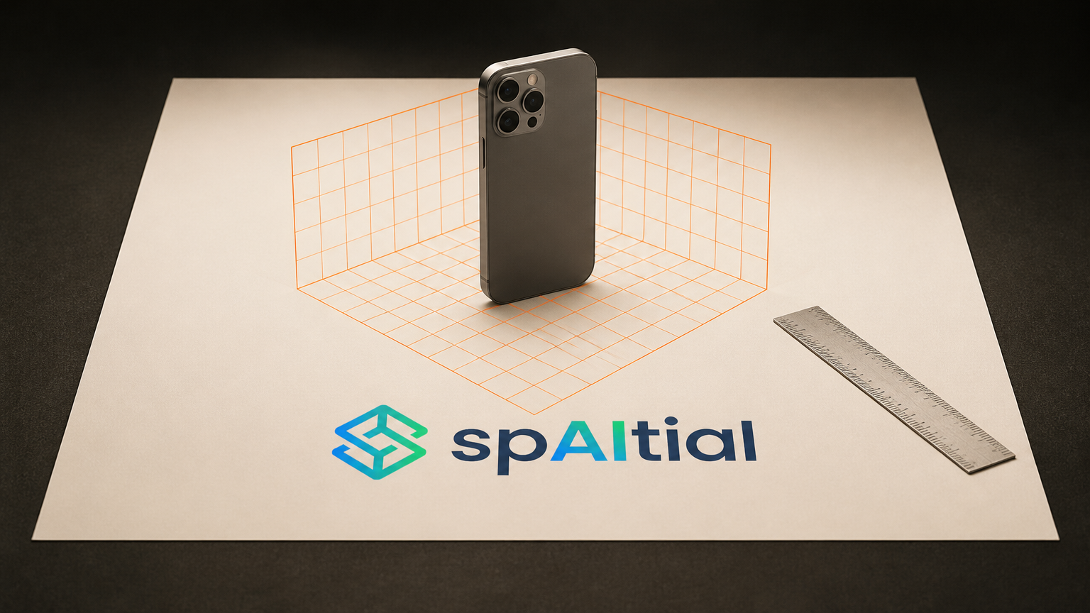 Illustration: SpAItial's Echo-3 turns phone scans into metric 3D worlds